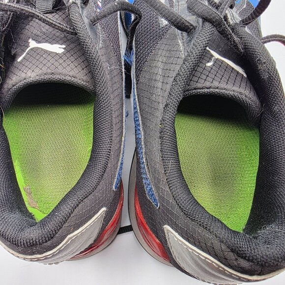 Puma xBMW Motorsports Track Racer Mens Size 9.5 Black Blue Sneaker Shoes main image 8